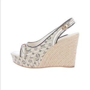 Authentic Louis Vuitton Anemone Wedge